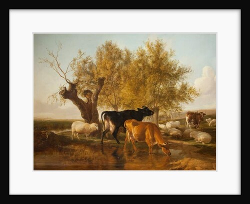 Canterbury Meadows, Evening by Thomas Sidney Cooper