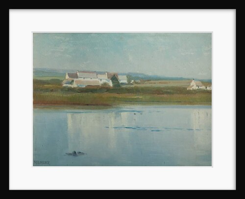 At Marazion - Riverside Farm by Frederick Milner