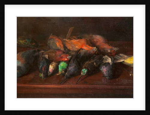 At the Taxidermist by C. M. Wood