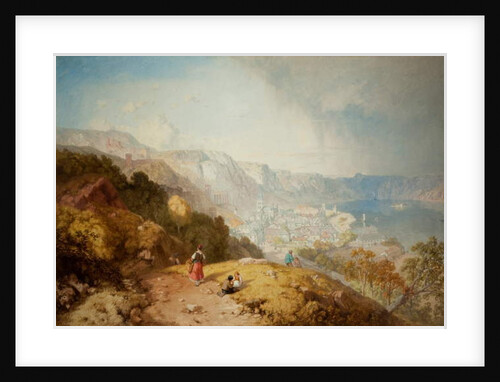 Bacharach am Rhein, 1865 by James Baker Pyne