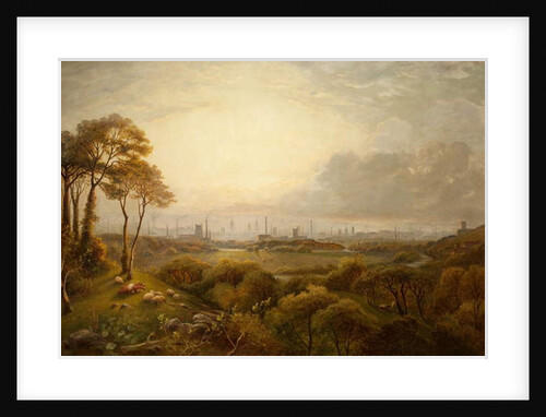 View of Manchester by Thomas Creswick