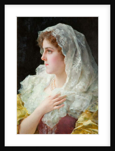 An English Beauty by Federigo Andreotti