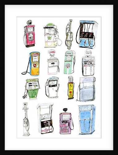 Petrol Pumps, 2012 by Pat Macdonald