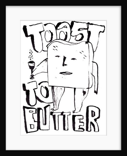 Toast, 2014 by Pat Macdonald