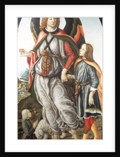 Tobias and the Archangel Raphael by Francesco Botticini