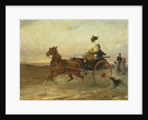 Woman in a Gig by Sebastiano de Albertis