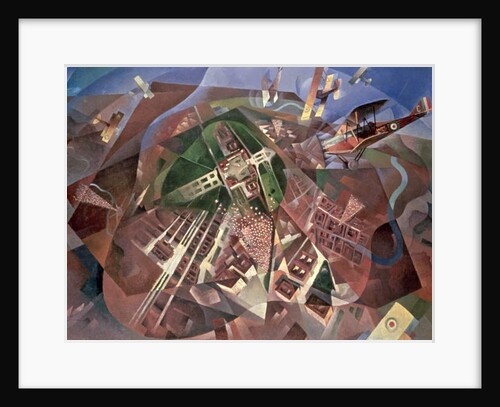 Flight Over Vienna, 1933 by Alfredo G. Ambrosi