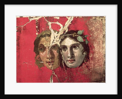 Wall painting of a couple, Pompeii, 1st century AD by Anonymous