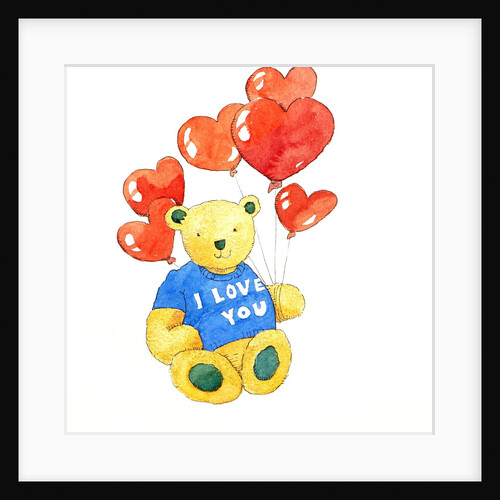 I love you bear - balloon, 2011 by Jennifer Abbott