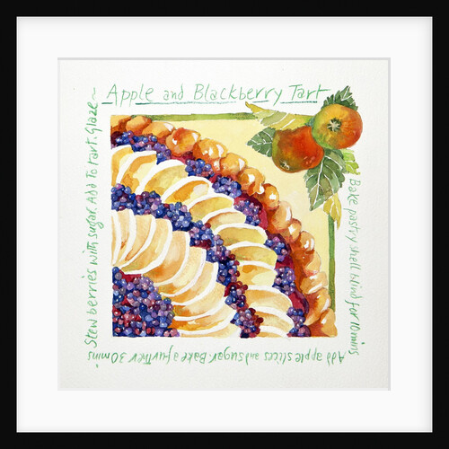 Apple blackberry tart, 2014 by Jennifer Abbott