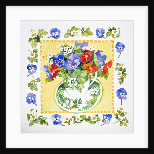 Pansies - nasturtiums, 2013 by Jennifer Abbott