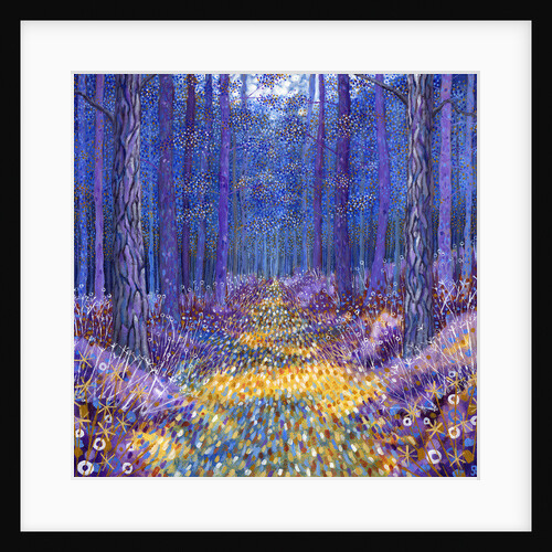 Blue Forest 2, 2012 by David Newton