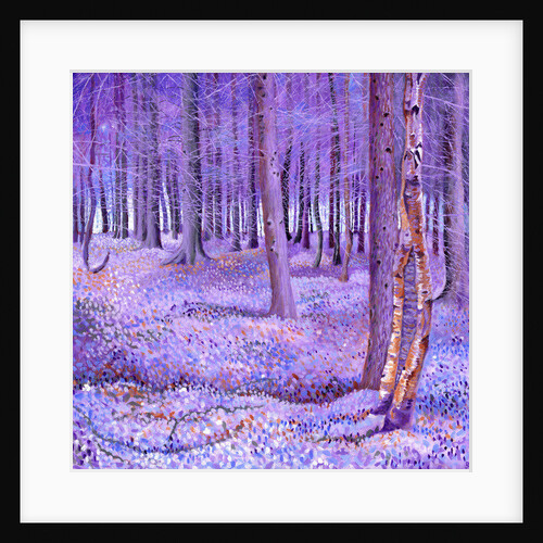 Purple Forest 2, 2012 by David Newton