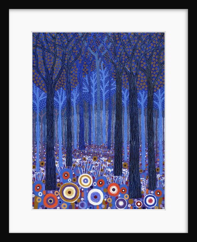 Blue Forest, 2011 by David Newton