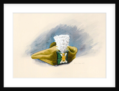 The White Hackle, 2014 by Alison Cooper