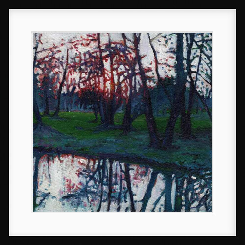 Last Glow on the Meadow, 2009 by Helen White