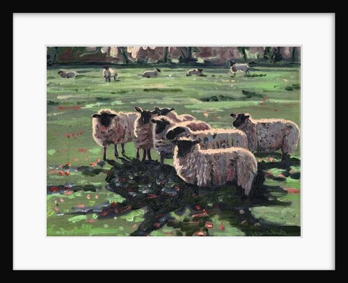 Curious Flock I, 2009 by Helen White