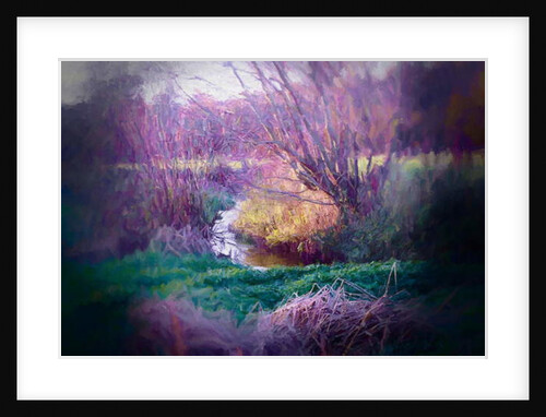 Bend in the River, 2018 by Helen White