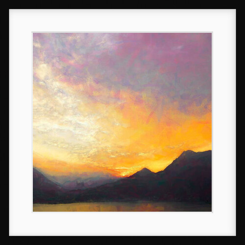 Sunset Sailing, 2018 by Helen White