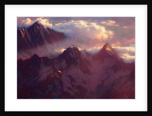 Alpine Dawn, 2019 by Helen White