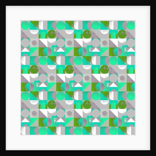 Toy Blocks small - green, 2013 by Laurence Lavallee