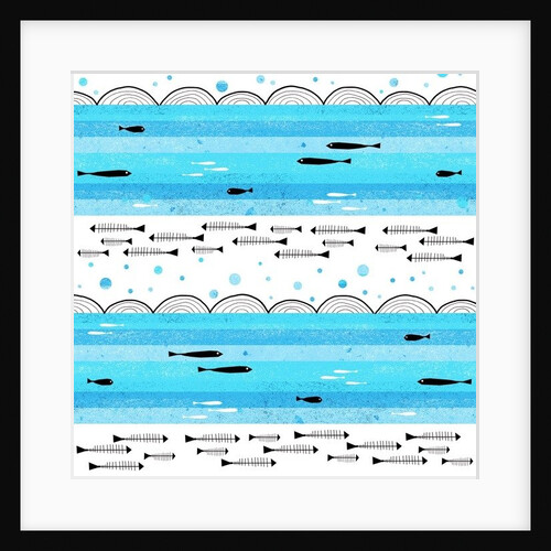 Fishes in the sea, 2014 by Laurence Lavallee