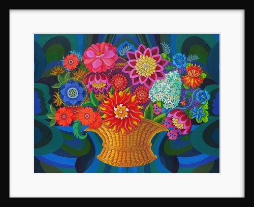 More blooms in a basket, 2013 by Jane Tattersfield