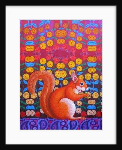 Red Squirrel, 2014 by Jane Tattersfield
