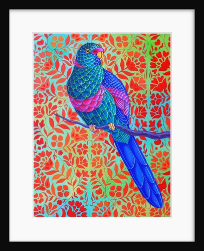 Blue Parrot, 2015 by Jane Tattersfield