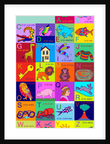 Alphabet for children, 2002 by Jane Tattersfield