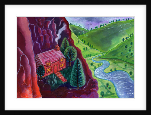 House in the Mountains, 2002 by Jane Tattersfield