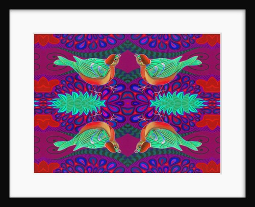 Tree sparrow pattern, 2015 by Jane Tattersfield