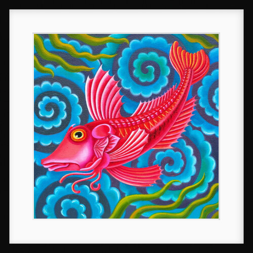 Gurnard fish, 2017 by Jane Tattersfield