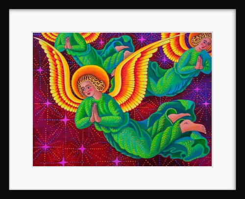 Angels in green, 2018 by Jane Tattersfield