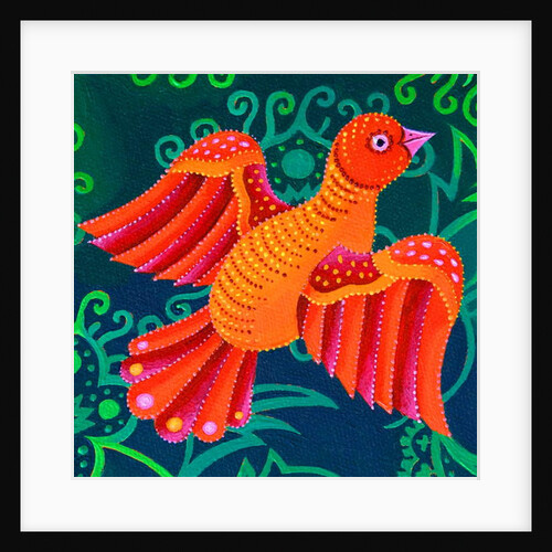 Orange Bird, 2019 by Jane Tattersfield