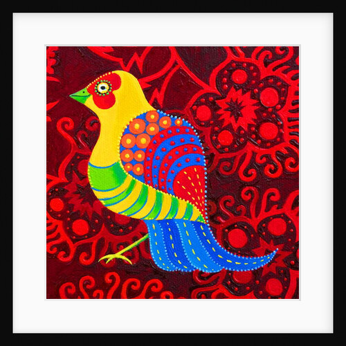 Blue-tailed Bird, 2019 by Jane Tattersfield