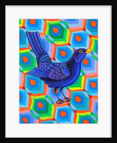 Blackbird, 2023 by Jane Tattersfield