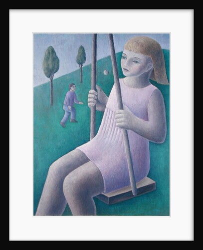 Girl on Swing, 1996 by Ruth Addinall
