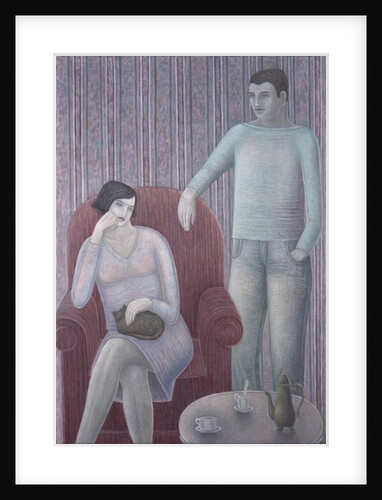 Couple with Cat, 2008 by Ruth Addinall