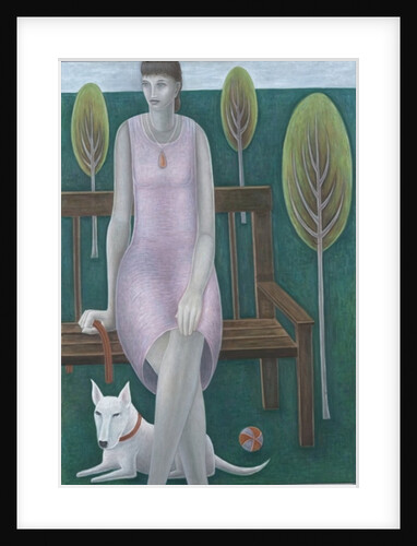 Woman in Park, 2006 by Ruth Addinall