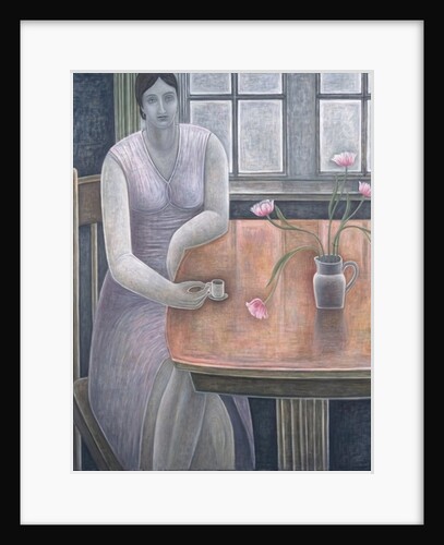 Woman with Small Cup, 2007 by Ruth Addinall
