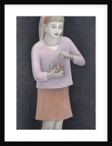 Young Girl with Sweets, 2007 by Ruth Addinall