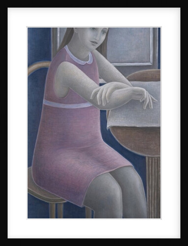 Young Girl Reading, 2008 by Ruth Addinall