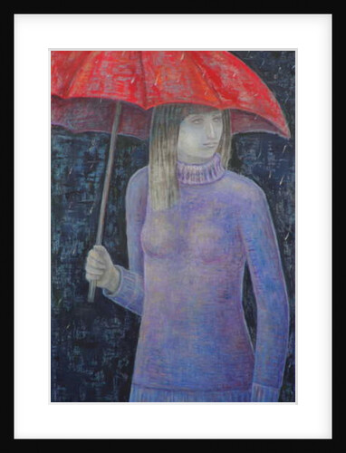 Red Umbrella, 2017 by Ruth Addinall
