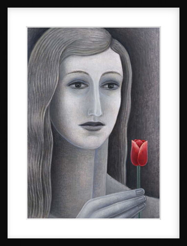 Girl with Tulip by Ruth Addinall