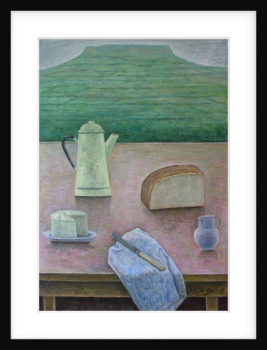 Still Life with Wensleydale Cheese by Ruth Addinall