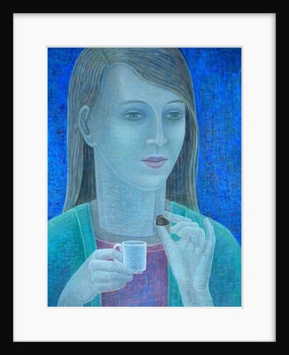 Girl with Chocolate by Ruth Addinall