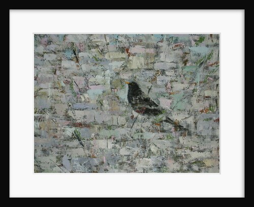 Blackbird in Tree by Ruth Addinall