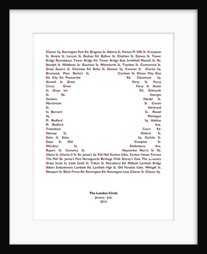 London Circle by Luke M Walker