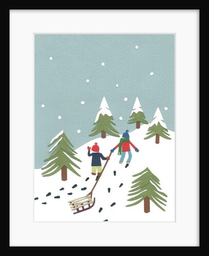 Sledging, 2014 by Isobel Barber